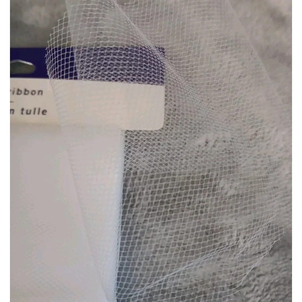 Hallmark White Tulle Ribbon 3